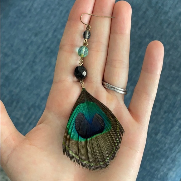 Free People Peacock Earrings - Picture 4 of 5